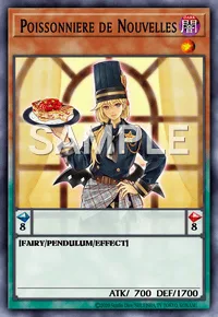 Poissonniere de Nouvelles, Yu-Gi-Oh! card, DARK