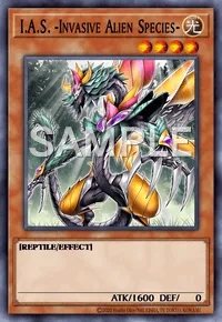 I.A.S. -Invasive Alien Species-, Yu-Gi-Oh! card, LIGHT