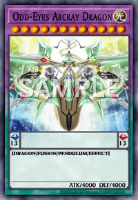Odd-Eyes Arcray Dragon, Yu-Gi-Oh! card, LIGHT