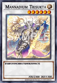 Mannadium Trisukta, Yu-Gi-Oh! card, LIGHT