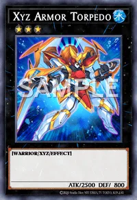 Xyz Armor Torpedo, Yu-Gi-Oh! card, WATER