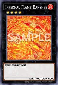 Infernal Flame Banshee, Yu-Gi-Oh! card, FIRE
