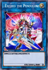 Exceed the Pendulum, Yu-Gi-Oh! card, LIGHT