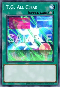 T.G. All Clear, Yu-Gi-Oh! card, SPELL