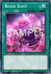 Realm Elegy, Yu-Gi-Oh! card, SPELL