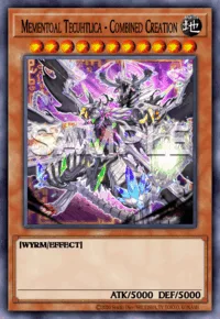 Mementoal Tecuhtlica - Combined Creation, Yu-Gi-Oh! card, EARTH