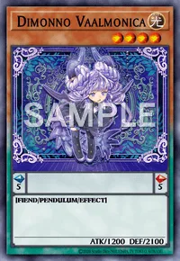 Dimonno Vaalmonica, Yu-Gi-Oh! card, LIGHT