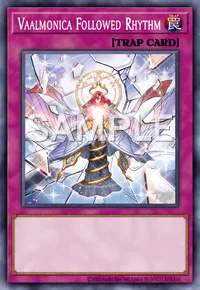 Vaalmonica Followed Rhythm, Yu-Gi-Oh! card, TRAP