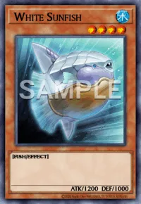 White Sunfish, Yu-Gi-Oh! card, WATER