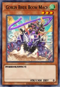 Goblin Biker Boom Mach, Yu-Gi-Oh! card, WIND