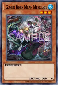 Goblin Biker Mean Merciless, Yu-Gi-Oh! card, WATER