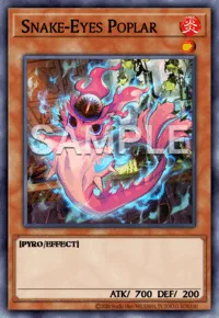Snake-Eyes Poplar, Yu-Gi-Oh! card, FIRE