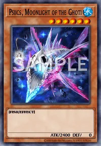 Psiics, Moonlight of the Ghoti, Yu-Gi-Oh! card, WATER