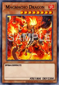 Magmacho Dragon, Yu-Gi-Oh! card, FIRE