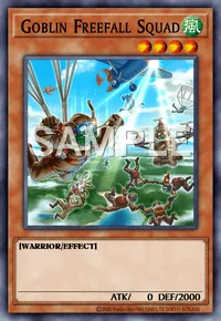 Goblin Freefall Squad, Yu-Gi-Oh! card, WIND
