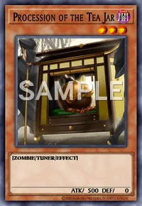 Procession of the Tea Jar, Yu-Gi-Oh! card, DARK