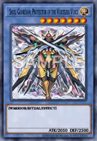 Skull Guardian, Protector of the Voiceless Voice, Yu-Gi-Oh! card, LIGHT