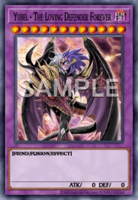 Yubel - The Loving Defender Forever, Yu-Gi-Oh! card, DARK
