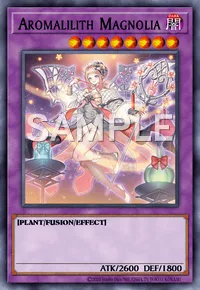 Aromalilith Magnolia, Yu-Gi-Oh! card, DARK