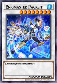 Enigmaster Packbit, Yu-Gi-Oh! card, WATER
