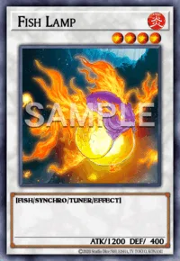 Fish Lamp, Yu-Gi-Oh! card, FIRE