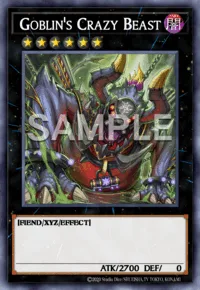 Goblin's Crazy Beast, Yu-Gi-Oh! card, DARK
