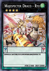 Majespecter Draco - Ryu, Yu-Gi-Oh! card, WIND