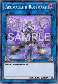 Aromalilith Rosemary, Yu-Gi-Oh! card, DARK