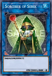 Sorcerer of Sebek, Yu-Gi-Oh! card, WATER