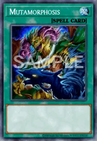 Mutamorphosis, Yu-Gi-Oh! card, SPELL