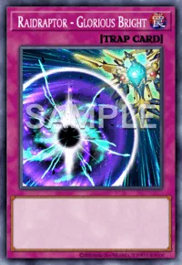 Raidraptor - Glorious Bright, Yu-Gi-Oh! card, TRAP
