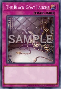 The Black Goat Laughs, Yu-Gi-Oh! card, TRAP
