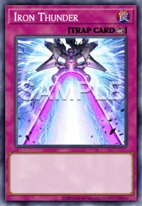 Iron Thunder, Yu-Gi-Oh! card, TRAP