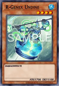 R-Genex Undine, Yu-Gi-Oh! card, WATER