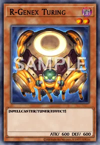 R-Genex Turing, Yu-Gi-Oh! card, DARK