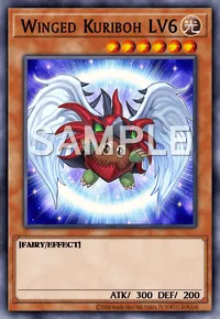 Winged Kuriboh LV6, Yu-Gi-Oh! card, LIGHT