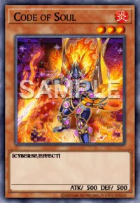 Code of Soul, Yu-Gi-Oh! card, FIRE