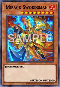 Mirage Swordsman, Yu-Gi-Oh! card, FIRE