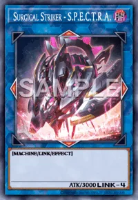 Surgical Striker - S.P.E.C.T.R.A., Yu-Gi-Oh! card, DARK