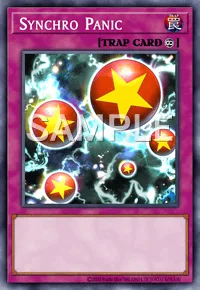 Synchro Panic, Yu-Gi-Oh! card, TRAP