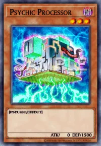 Psychic Processor, Yu-Gi-Oh! card, DARK
