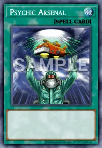 Psychic Arsenal, Yu-Gi-Oh! card, SPELL
