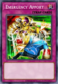 Emergency Apport, Yu-Gi-Oh! card, TRAP