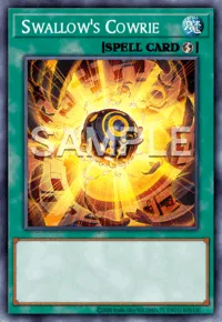 Swallow's Cowrie, Yu-Gi-Oh! card, SPELL