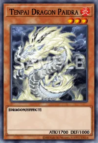 Tenpai Dragon Paidra, Yu-Gi-Oh! card, FIRE