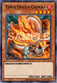 Tenpai Dragon Chundra, Yu-Gi-Oh! card, FIRE