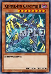 Centur-Ion Gargoyle II, Yu-Gi-Oh! card, DARK