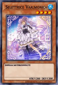 Selettrice Vaalmonica, Yu-Gi-Oh! card, WATER