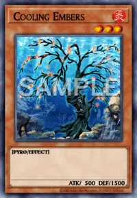 Cooling Embers, Yu-Gi-Oh! card, FIRE