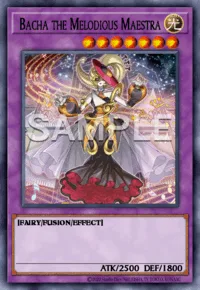Bacha the Melodious Maestra, Yu-Gi-Oh! card, LIGHT